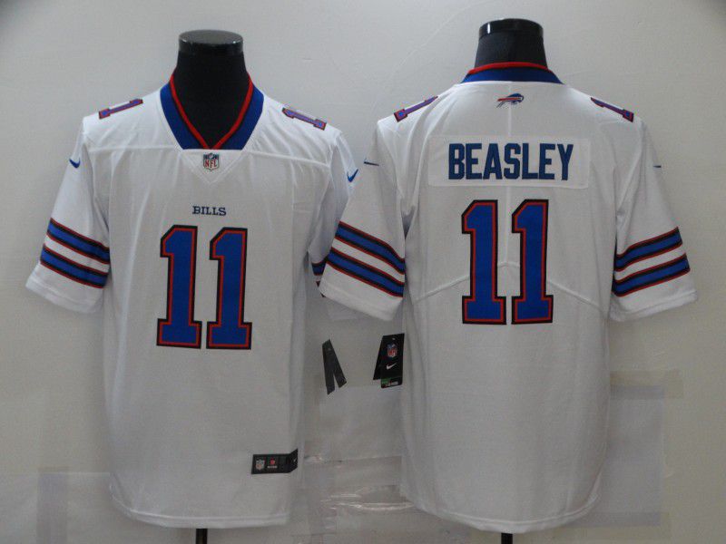 Men Buffalo Bills #11 Beasley White Nike Limited Vapor Untouchable NFL Jerseys